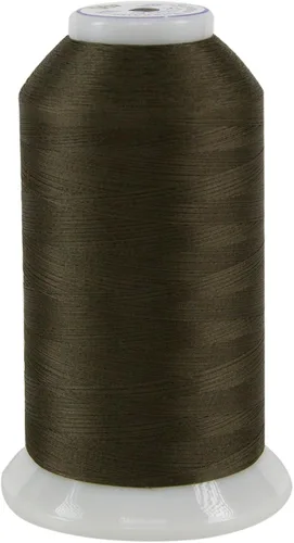 Vista 5 de Superior Threads So Fine! #50 / 3 hilo matelaseado de poliéster, bobinas de 3280 yd Génova Gris