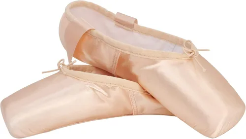 Vista 5 de Zapatos de ballet para adultos, con almohadillas para los dedos y bolsa de malla