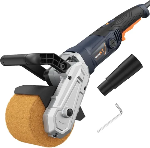 Vista 8 de MAXXT Máquina pulidora de bruñido, herramienta de acondicionamiento de superficie de 1300 W, 6 velocidades variables 3200 RPM motor máquina