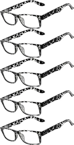 Vista 11 de OWL Gafas de lente transparentes con marco rectangular estrecho estilo retro de moda 1 azul