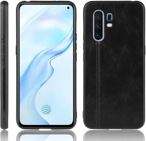 Vista 280 de Funda para Vivo iQOO Z1x 5G, funda para Vivo iQOO Z1x 5G Funda de piel sintética con funda 3 en 1, color azul