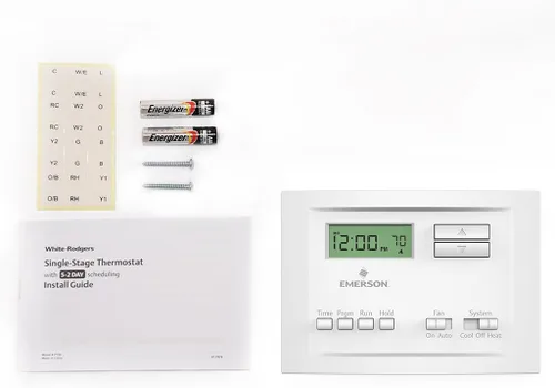 Vista 3 de White Rodgers P150 - Termostato programable de una sola etapa