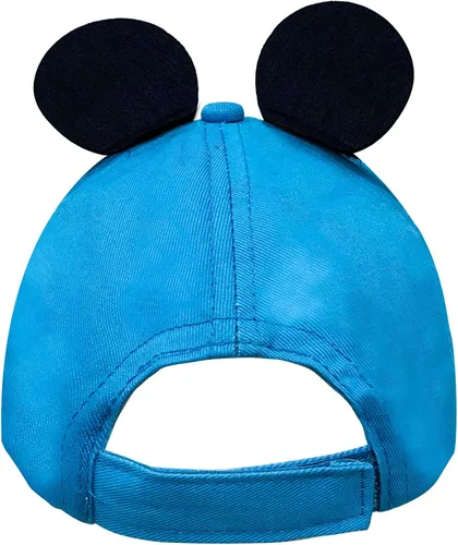 Vista 4 de Disney Mickey Mouse - Gorra de béisbol de algodón para niños 2 a 5 años