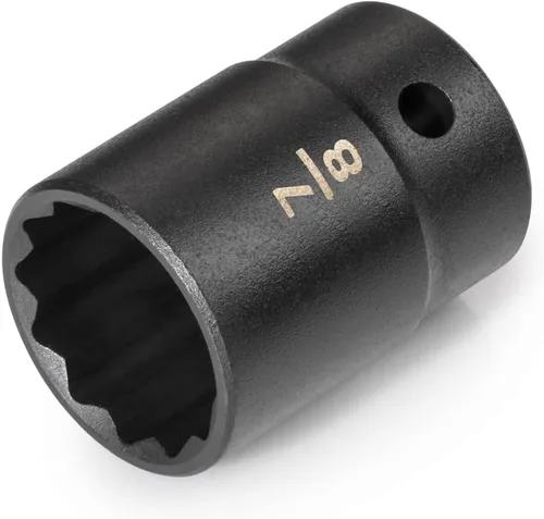 Vista 12 de TEKTON Encastre de 1/2 pulgada x 1 pulgada de profundidad 12 puntos de impacto SID23225