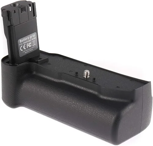 Vista 2 de Empuñadura de batería vertical para BMPCC 4K 6K Blackmagic Pocket Cinema Camera, soporte de batería para batería 3X LP-E6