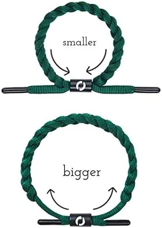 Vista 5 de Pulsera de paracaídas ajustable hecha de cuerda impermeable duradera Accesorio elegante para hombres 7 colores Se adapta a cualquier