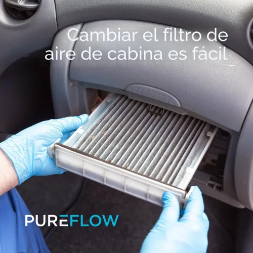 Vista 6 de PUREFLOW PC5764X - Filtro de aire de cabina Compatible con Nissan Frontier 4.0L 2005-2020; Xterra 4.0L 2005-2015; Pickup 2.4L 2005-2009; Frontier