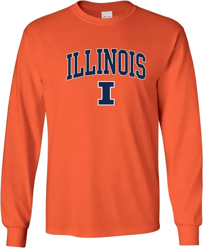 Vista 24 de NCAA oficial de College – University Team Color Arco Logo Manga Larga