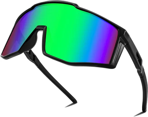 Vista 12 de FEISEDY Gafas de sol deportivas para jóvenes, adolescentes y adultos, gafas de sol para ciclismo, béisbol y tenis, gafas de sol para hombres