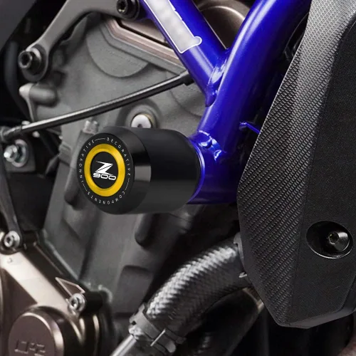 Vista 3 de Para Ka-wasaki Z900 Z900RS 2017-2024 Marco de motocicleta Anti-colisión Protección contra caídas Slider Crash z 900 rs z900 Accesorios (dorado)