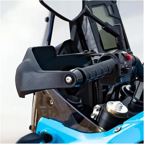 Vista 3 de Protectores de mano para motocicleta, protector de mano para motocicleta, protector de mango, resistente al viento, para Yamaha Tenere 700