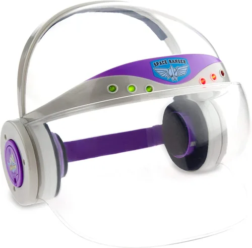 Vista 2 de Disney Store Casco de disfraz oficial de Buzz Lightyear iluminado
