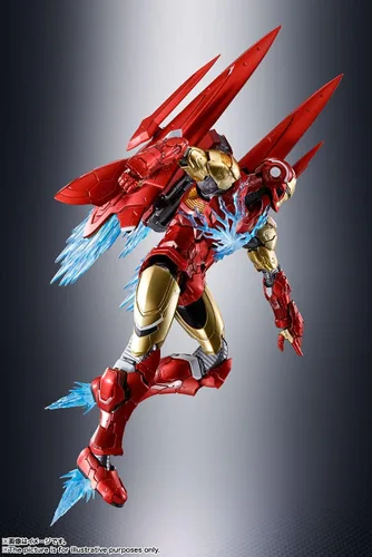 Vista 3 de TAMASHII NATIONS - Tech-On Avengers - Figura de acción de Iron Man, Bandai Spirits S.H.Figuarts