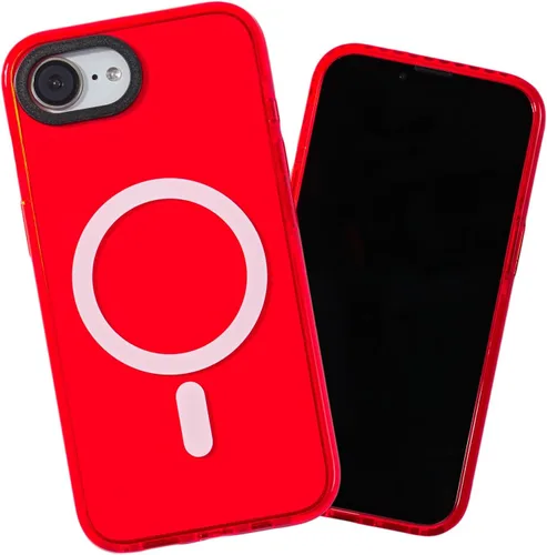 Vista 71 de SteepLab Funda de barrera para iPhone 13, protección de 360 grados que absorbe impactos con bisel elevado y colores llamativos (cielo azul brillante)