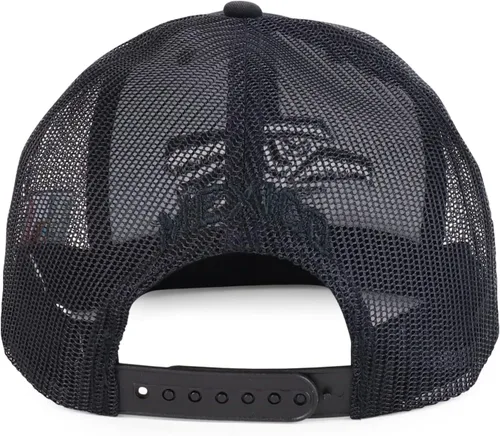 Vista 5 de Trendy Apparel Shop XXL Hecho En Mexico Eagle 3D Bordado Flatbill Snapback Mesh Cap