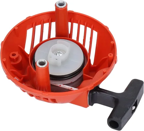 Vista 9 de Conjunto de arranque de arranque, conjunto de arranque de tracción de ABS grueso con cable de cuerda de tracción 579063101 para cortador de cepillo