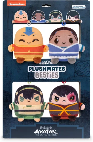 Vista 6 de TeeTurtle Avatar The Last Air Bender - Peluche reversible de 6 pulgadas Peluche Appa