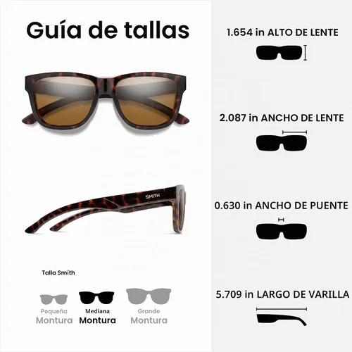 Vista 4 de SMITH Gafas de sol Lowdown Slim 2 con lentes polarizadas Oro negro mate/Chromapop polarizado negro dorado