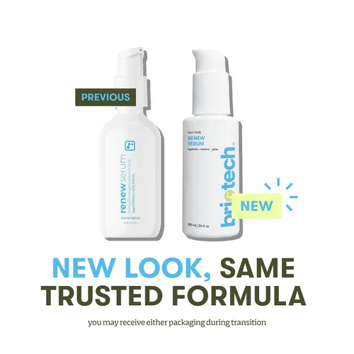 Vista 5 de BRIOTECH Renew Serum, gel mineral de ácido hipocloroso, suaviza la apariencia de la línea fina, suaviza la piel para la cara, cuello, pecho