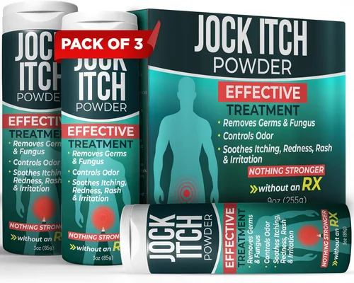 Vista 9 de Jock Itch Cream Tratamiento antifúngico extra fuerte para la ingle y los muslos internos Alivio para la picazón en la piel, tiña inguinal, tiña