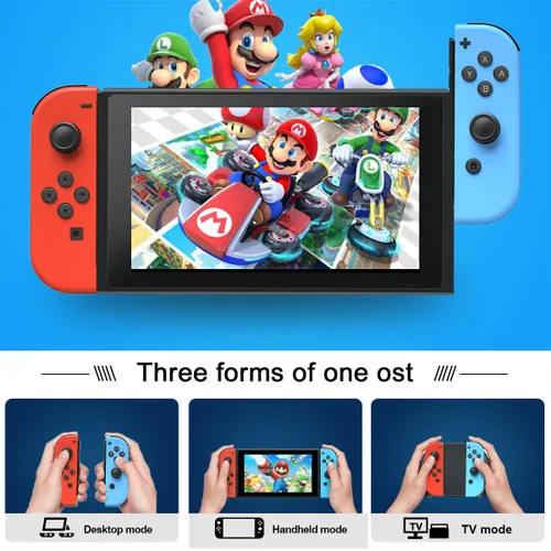 Vista 6 de Wireless Controller for Switch,Wireless Gamepad Switch Controller Support Motion ControlDual VibrationHLA