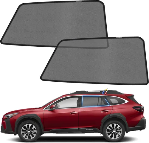 Vista 19 de KUST Persianas de ventana de automóvil para Toyota 4Runner 2011-2023, accesorios de malla transpirable, cubiertas magnéticas de malla transpirable
