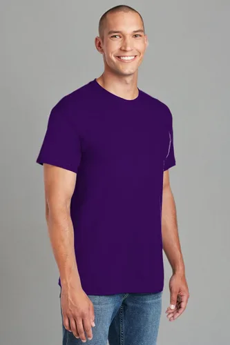 Vista 2 de Gildan playera clásica Dryblend para hombre