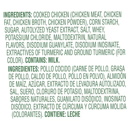 Vista 3 de Knorr Professional 095 Base de caldo de pollo baja en sodio, sin gluten, sin MSG añadido, 0.00 oz de grasa trans, 1 libra, paquete de 12