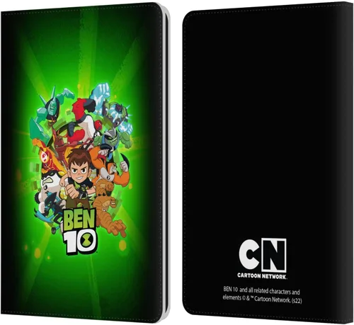 Vista 8 de Head Case Designs Funda de piel con licencia oficial de Ben 10: Animated Series Alien Graphics compatible con Kindle Paperwhite 1/2/3