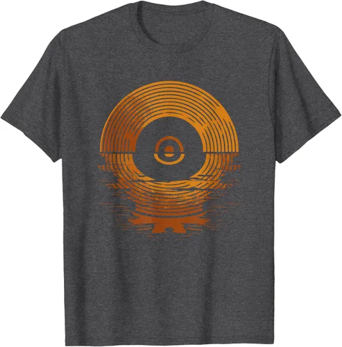 Vista 34 de Vinyl LP Records - Camiseta de vinilo Sunset Negro