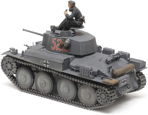 Vista 2 de Tamiya 35369 1/35 Tanque alemán Lt Panzerkampfwagen 38t Ausf E/F