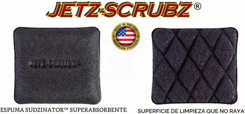 Vista 2 de Jetz-Scrubz Original Magic Scrubz Scrubber Esponja rectangular (paquete de 6)