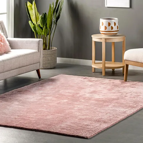 Vista 16 de nuLOOM Alfombra de Área Cuadrada de 6 pies Cozy Plush SuperiorWash, Lavable a Máquina, Antideslizante, Alfombra Shag Suave y Esponjosa para Sala