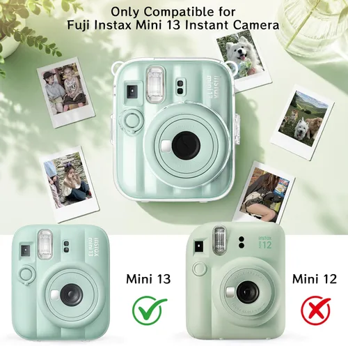 Vista 2 de Funda transparente para cámara instantánea Instax Mini 13 Kit