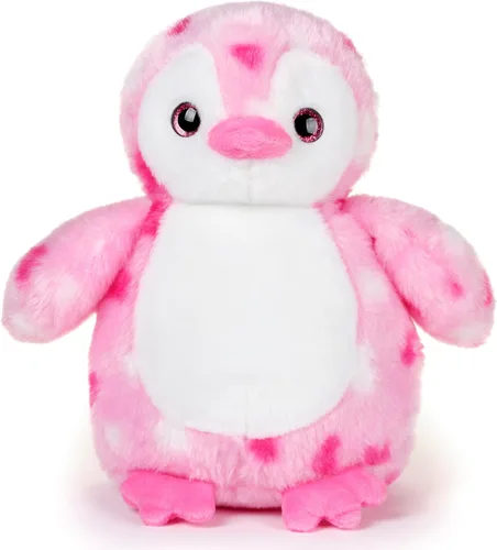 Vista 8 de Bearington - Animal de peluche de pingüino de corazón precioso, animal de peluche de San Valentín con piel suave, adorable regalo de peluche