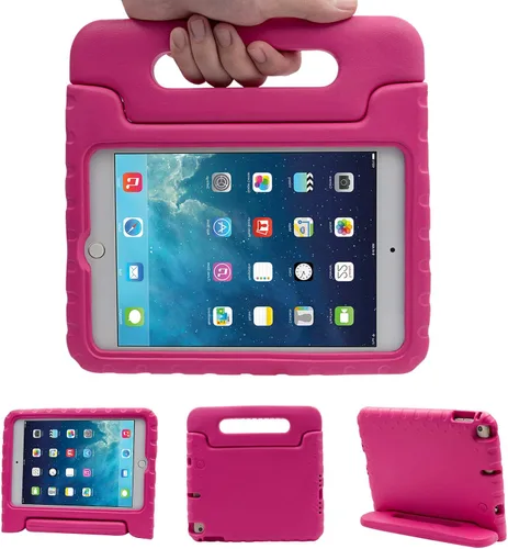 Vista 10 de LEFON Funda para niños a prueba de golpes para iPad mini 5/4/3/2/1, iPad mini de 4ª generación para niños, con mango convertible, peso ligero, súper
