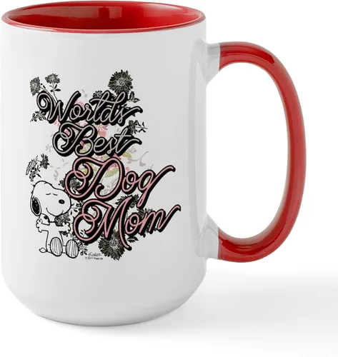 Vista 68 de CafePress SNOOPY Joe Cool - Taza de café de cerámica (15.0 fl oz)