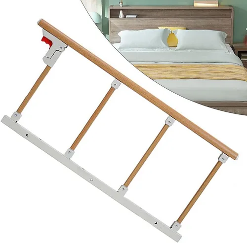 Vista 5 de Taburete de 2 escalones para camas altas, escalones de cama – Taburetes de escalera para adultos, bancos de bambú para el hogar, para niños