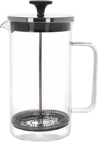 Vista 12 de La Cafetière Cafetera de prensa francesa de acero inoxidable Roma