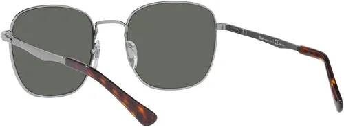 Vista 6 de Persol PO2497S - Gafas de sol cuadradas para hombre PlateadoVerde