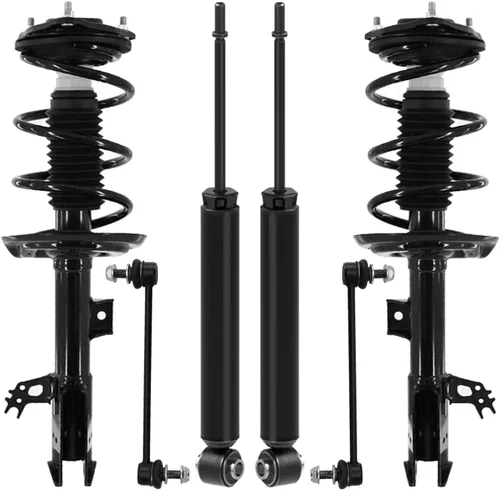 Vista 84 de Detroit Axle - Kit de puntales delanteros de 6 piezas para Ford Escape 2014-2019, 2 puntales y muelles helicoidales, 2 enlaces de barra