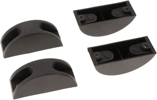 Vista 6 de gazechimp 4 patas de plástico para maleta multiusos para equipajebolsa antiarañazos