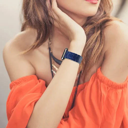 Vista 5 de Compatible con Apple Watch Band de 1.496 pulgadas, 1.575 pulgadas, 1.614 pulgadas, 1.654 pulgadas, 1.732 pulgadas, 1.772 pulgadas, Ultra 1.772