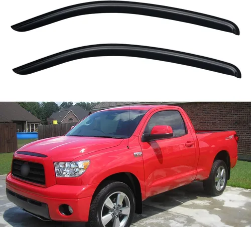 Vista 32 de Viseras de ventana en canal Protectores de lluvia para Ford Ranger SuperCab