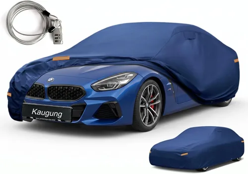 Vista 11 de Kaugung Funda de coche resistente para BMW M2 (2019-2024), impermeable, resistente a todo tipo de clima, protección contra el sol, lluvia, polvo
