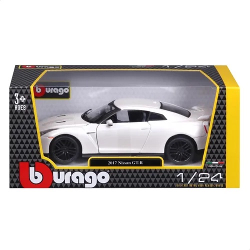 Vista 9 de Bburago B18-21082 Nissan GT-R 2017" Kit de modelo fundido a presión, escala 1:24, colores surtidos
