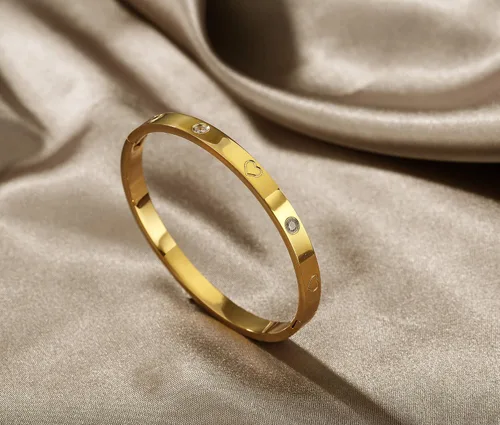 Vista 6 de Regalo de Navidad MVCOLEDY Jewelry - Pulsera chapada en oro o blanco con piedra de corazón de acero inoxidable con cristal para mujer