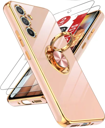 Vista 54 de LeYi Funda para iPhone XR: con Protector de Pantalla de Vidrio Templado [Paquete de 2] Soporte de Anillo Giratorio de 360°, Soporte Magnético