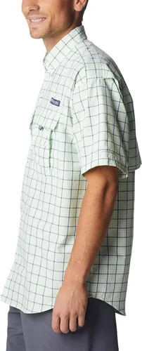 Vista 3 de Columbia PFG Super Bahama Camisa de manga corta para hombre, transpirable, con protección UV