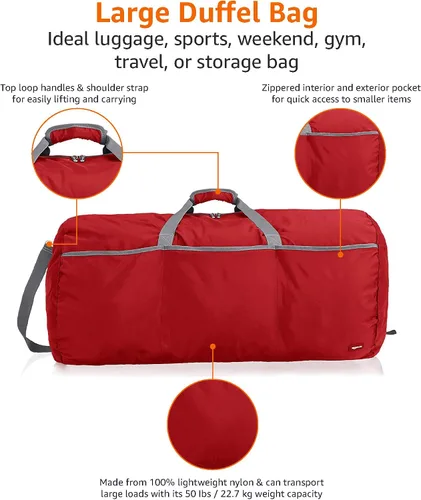 Vista 3 de TiendaBasics-Bolsa deportiva grande